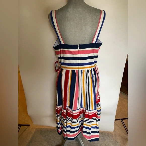 Vince Camuto striped sundress NWT - Picture 6 of 9
